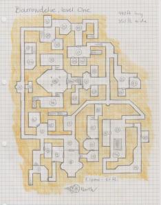 The first level of the Barrowdelve